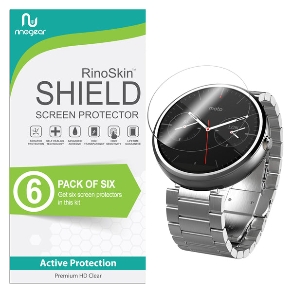 Motorola Moto 360 (23mm) Screen Protector - 6-Pack