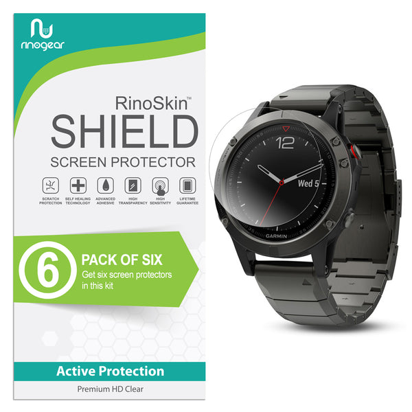 Garmin Fenix 5 Screen Protector - 6-Pack